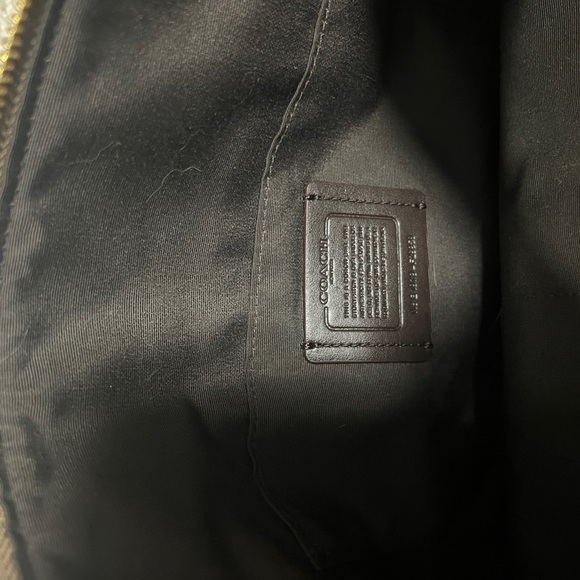 COACH, brown purse - Picture 3 of 4